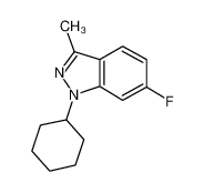 1-环己基-6-氟-3-甲基-1H-吲唑