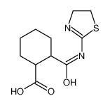 2-(4,5-Dihydro-1,3-thiazol-2-ylcarbamoyl)cyclohexanecarboxylic ac id 544427-81-8