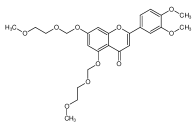 1456788-22-9 spectrum, 3',4'-dimethoxy-5,7-di[(2-methoxyethoxy)methoxy]flavone