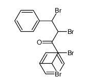 1,2,4,5-tetrabromo-1,5-diphenylpentan-3-one