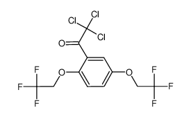 76784-42-4 structure, C12H7Cl3F6O3