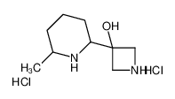 3-(6-methylpiperidin-2-yl)azetidin-3-ol,dihydrochloride 934666-23-6