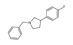 220474-60-2 1-benzyl-3-(4'-fluorophenyl)pyrrolidine