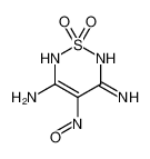 61403-60-9 spectrum, 4-nitroso-1,1-dioxo-2H-1,2,6-thiadiazine-3,5-diamine