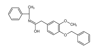 192190-36-6 (S)-4-苄氧基-3-甲氧基-N-(1-苯基乙基)苯乙酰胺