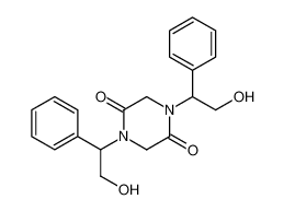 1,4-bis(2-hydroxy-1-phenylethyl)piperazine-2,5-dione 7592-99-6