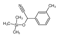 151954-45-9 spectrum, α-[(trimethylsilyl)oxy]-3-methylphenylacetonitrile