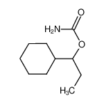 1-cyclohexylpropyl carbamate 13931-64-1