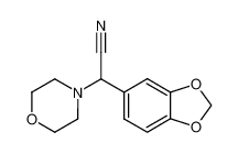 37673-10-2 α-3,4-(methylenedioxy)phenyl-α-(4-morpholino)acetonitrile