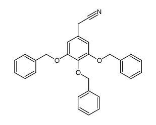 96372-72-4 spectrum, 2-(3,4,5-tris(benzyloxy)phenyl)acetonitrile