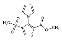 methyl 4-methylsulfonyl-3-pyrrol-1-ylthiophene-2-carboxylate 175201-75-9