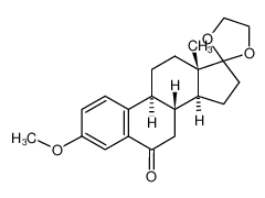 51414-80-3 spectrum, (8R,9S,13S,14S)-3-methoxy-13-methyl-8,9,11,12,13,14,15,16-octahydrospiro[cyclopenta[a]phenanthrene-17,2'-[1,3]dioxolan]-6(7H)-one