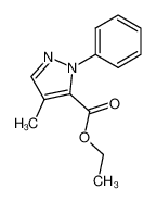 4-methyl-2-phenyl-2H-pyrazole-3-carboxylic acid ethyl ester 16102-04-8