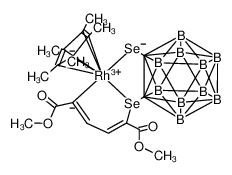 289660-60-2 structure, C20H27B10O4RhSe2