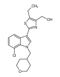 1318172-66-5 structure, C20H23ClN2O2S