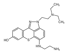 113457-05-9 structure, C21H27N5OS