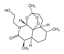 N-(2-羟基乙基)-11-氮杂青蒿素