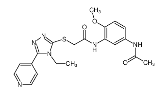 618426-96-3 structure, C20H22N6O3S