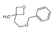 88214-46-4 3-methyl-3-(2-phenylmethoxyethyl)oxetane