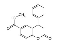 外消旋6-甲氧羰基-4-苯基-3,4-二氢香豆素