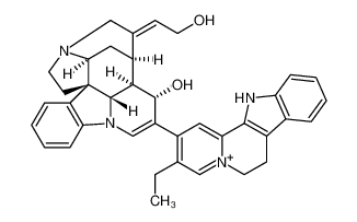 201009-99-6 structure, C38H39N4O2+