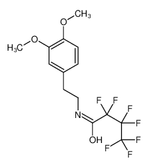 13230-87-0 structure, C14H14F7NO3