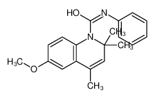 6-methoxy-2,2,4-trimethyl-N-phenylquinoline-1-carboxamide 336176-71-7