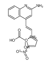 2-hydroxypropanoic acid,4-[(E)-2-(5-nitrofuran-2-yl)ethenyl]quinolin-2-amine 858-15-1