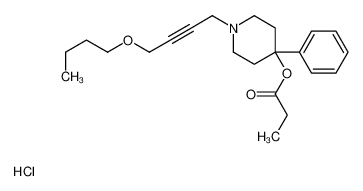 78033-79-1 [1-(4-butoxybut-2-ynyl)-4-phenylpiperidin-4-yl] propanoate,hydrochloride