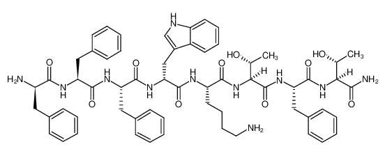 D-苯丙氨酰-L-苯丙氨酰-L-苯丙氨酰-D-色氨酰-L-赖氨酰-L-苏氨酰-L-苯丙氨酰-L-苏氨酰胺