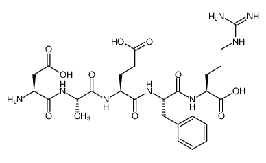 118427-80-8 structure, C27H40N8O10