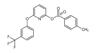 1285695-13-7 structure, C19H14F3NO4S