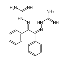 2-[(Z)-[(2E)-2-(diaminomethylidenehydrazinylidene)-1,2-diphenylethylidene]amino]guanidine 16098-69-4