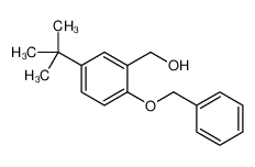 (5-tert-butyl-2-phenylmethoxyphenyl)methanol 1246213-25-1