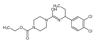 604754-32-7 structure, C17H23Cl2N3O3