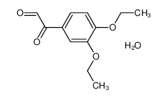 2-(3,4-diethoxyphenyl)-2-oxoacetaldehyde,hydrate 952-17-0