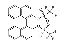 (R)-(-)-1,1'-Binaphthol-2,2'-bis(trifluoromethanesulfonate) 126613-06-7