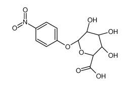 3,4,5-trihydroxy-6-(4-nitrophenoxy)oxane-2-carboxylic acid 39031-76-0