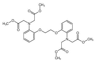 Tetramethyl 2,2',2'',2'''-(((ethane-1,2-diylbis(oxy))bis(2,1-phenylene))bis(azanetriyl))tetraacetate 125367-34-2