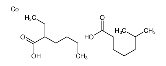 cobalt,2-ethylhexanoic acid,6-methylheptanoic acid 94246-88-5