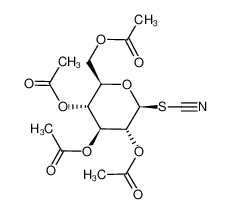 127066-70-0 2,3,4,6-tetra-O-acetyl-β-D-glucopyranosyl thiocyanate