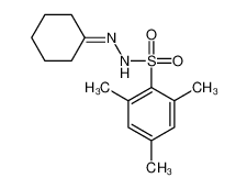 N-(cyclohexylideneamino)-2,4,6-trimethylbenzenesulfonamide 16182-17-5