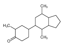 4-(4,7-dimethyl-2,3,3a,4,5,6,7,7a-octahydro-1H-inden-5-yl)-2-methylcyclohexan-1-one 94713-18-5