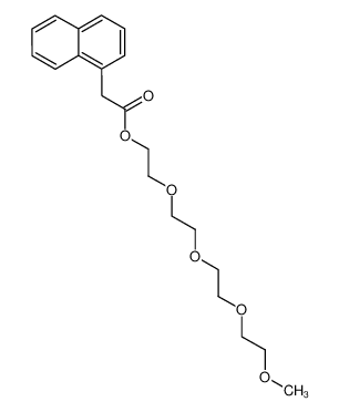 1262944-09-1 2-(2'-(2''-(2'''-methoxyethoxy)ethoxy)ethoxy)ethyl 1-naphthaleneacetate