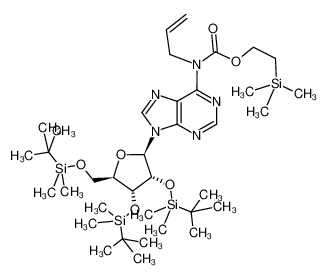 1055040-20-4 structure, C37H71N5O6Si4