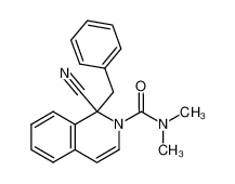 113605-03-1 1-Benzyl-1-cyano-1H-isoquinoline-2-carboxylic acid dimethylamide