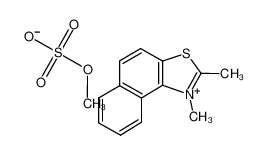 2,3-DIMETHYLNAPHTHO[1,2-D]THIAZOLIUM METHYLSULFATE 64415-17-4