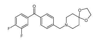 898758-46-8 structure, C21H21F2NO3