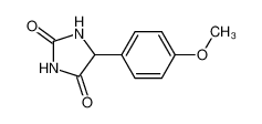 5-(4-methoxyphenyl)imidazolidine-2,4-dione 6617-78-3