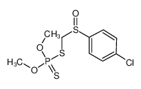 62059-33-0 structure, C9H12ClO3PS3